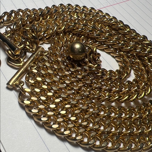 Vintage Goldtone Chain Belt